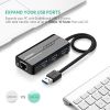 Bộ chia USB 3.0 3 cổng - USB sang LAN RJ45 gigabit Ugreen 20265