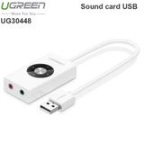  USB sang 3.5mm Sound Card USB đa âm UGREEN 30448 