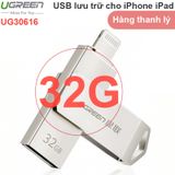  USB lưu trữ dữ liệu cho iPhone iPad iPod 64GB Ugreen 30617 - USB lightning 64G 