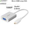 Micro HDMI to VGA Audio converter Ugreen 40222 1080P