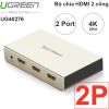 Bộ chia HDMI 2 cổng 4K 30Hz Ugreen 40276