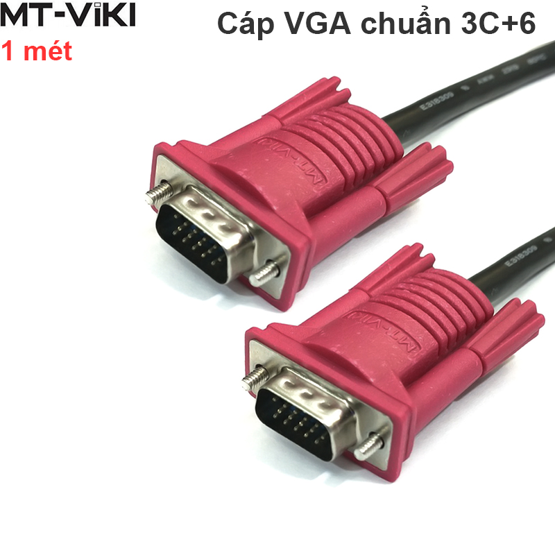 Sợi dây cáp VGA S-SUB 3+6 1 mét MT-VIKI