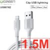 Cáp USB lightning MFI - Cáp sạc iPhone iPad iPod Ugreen 0.5M 1M 1.5M 2M