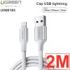 Cáp USB lightning MFI - Cáp sạc iPhone iPad iPod Ugreen 0.5M 1M 1.5M 2M