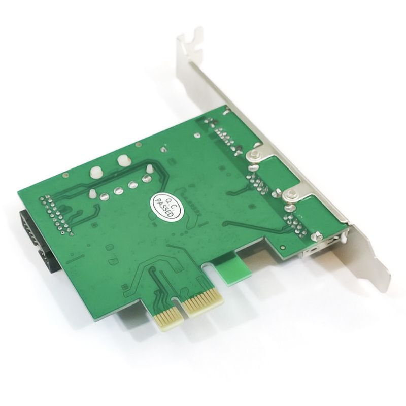  Cạc PCI-E mở rộng ra 2 cổng USB 3.0 1 cổng eSATA hỗ trợ USB 3.0 20PIN NEC D720201 