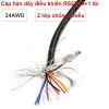 Cáp hàn dây tín hiệu điều khiển RS232 DB9 lõi đồng mạ thiếc 24AWG