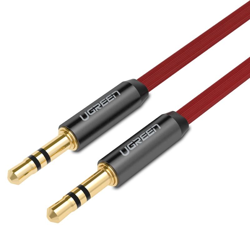  Cáp Audio 3.5mm Ugreen 0.5M 1M 1.5M 2M 3M 5M dây mỏng dẹp 