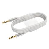  Cáp audio 3.5mm UGREEN mạ vàng 24K 0.5M 1M 2M 3M 5M (tròn màu đen) 