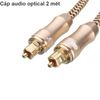 Cáp âm thanh quang audio toslink dài 2 mét ETK mạ vàng 24K