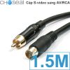 Cáp S-video ra AV RCA 1.5M  3M 5M 10M 15M Choseal