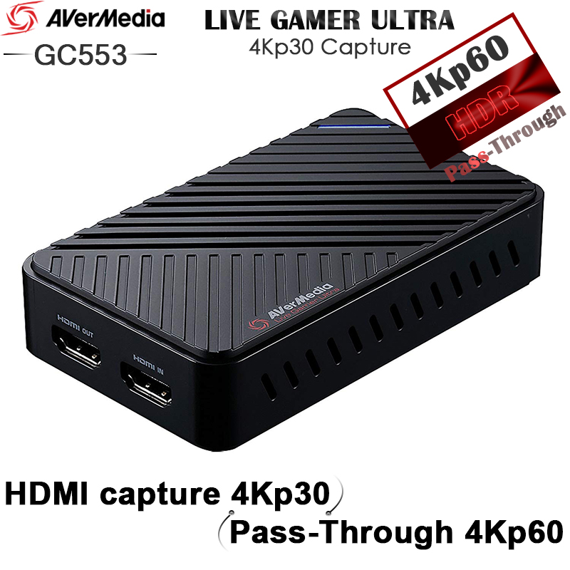 Bộ ghi hình HD 4Kp30 HDR Avermedia GC553 - Liver Gamer Ultra HD4Kp30 GC553