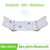 Bàn phím bluetooth không dây dạng gập 3 có di chuột touchpad BOW HB088