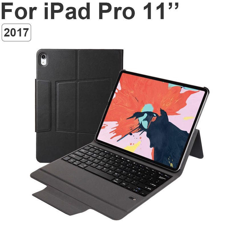  Bàn phím bluetooth kèm bao da bluetooth cho Ipad pro 11 2017 BOW T-1011 