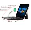 Bàn phím bluetooth cho Surface Pro 3 4 6 2017 - Mặt nhôm phay MZ1088A