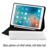 Bàn phím bao da bluetooth cho New iPad Pro iPad gen 6 Air 9.7'' T1030E