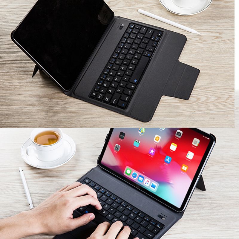  Bàn phím bluetooth kèm bao da bluetooth cho Ipad pro 11 2017 BOW T-1011 