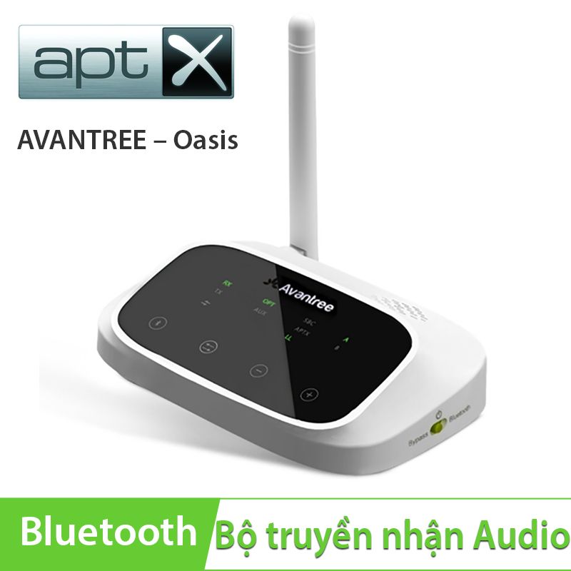 Bộ phát và nhận Bluetooth Music 2 trong 1 phạm vi rộng lên đến 50m AVANTREE A2139