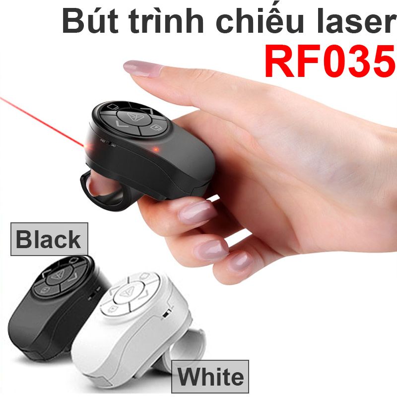Bút trình chiếu laser mini xỏ ngón tay - Bút chỉ laze cho máy chiếu RF035