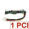 Card chuyển đổi PCI-E 1X sang 2 PCI thường - Cạc mở rộng 1 PCIE 1X ra 2 PCI đa năng
