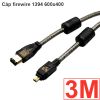 Cáp 1394 FireWire 600/400 1.5M 3M 5M 10M 15M