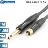 Cáp audio 6.5mm ra AV RCA Coraon Z-NP2X-B + Z-373-BG 1M 1.5M 3M 5M 10M