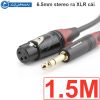 Cáp âm thanh 6.5mm stereo ra XLR cổng cái Coraon Z-NP3X-B + LC3FX-B 1M 1.5M 3M 5M 10M