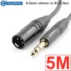 Cáp âm thanh 6.5mm stereo ra XLR cổng cái Coraon Z-NP3X-B + LC3MX-B 1M 1.5M 3M 5M 10M