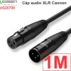 Cáp XLR cannon 1 đầu đực 1 đầu cái Ugreen 1M 2M 3M 5M 8M 10M 15M