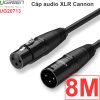 Cáp XLR cannon 1 đầu đực 1 đầu cái Ugreen 1M 2M 3M 5M 8M 10M 15M