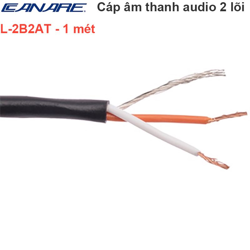 Dây hàn cáp âm thanh 2 lõi Canare L-2B2AT Nhật Bản