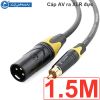 Cáp AV sang canon XLR đực Coraon Z-373BG + LC3MX-B 1M 1.5M 3M 5M 10M