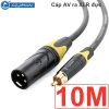 Cáp AV sang canon XLR đực Coraon Z-373BG + LC3MX-B 1M 1.5M 3M 5M 10M