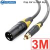 Cáp AV sang canon XLR đực Coraon Z-373BG + LC3MX-B 1M 1.5M 3M 5M 10M