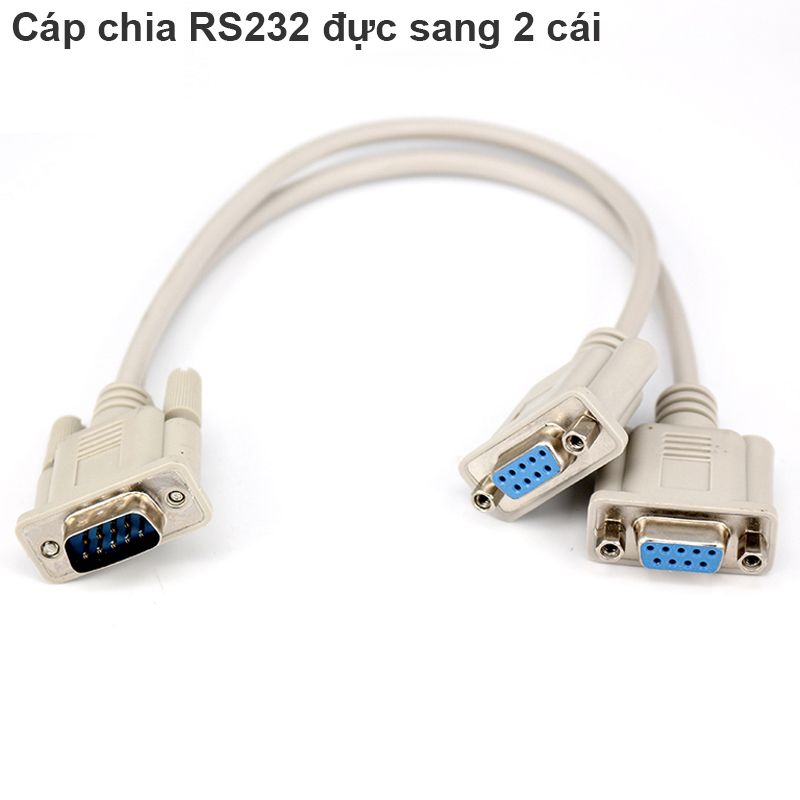 Cáp chia RS232 DB9 đực sang 2 cái 20Cm