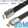 Cáp HDMI 2.0 dẹt mỏng 4K Ultra HD Choseal 1.8M 3M 5M 10M 15M 20M