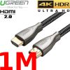 Cáp HDMI 2.0 4K60Hz Ultra HD vỏ Carbon đầu kim loại 1 mét đến 20 mét chính hãng Ugreen