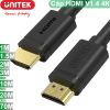 Cáp HDMI sang HDMI 2 đầu đực V1.4 4Kx2K 30Hz Unitek 1 mét đến 70m UNITEK chính hãng