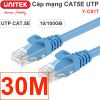 Cáp mạng LAN lõi đồng tinh khiết UTP 10/100Mbps 2M | 3M | 5M | 10M | 15M | 20M | 25M | 30M CAT5E UNITEK