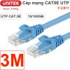 Cáp mạng LAN lõi đồng tinh khiết UTP 10/100Mbps 2M | 3M | 5M | 10M | 15M | 20M | 25M | 30M CAT5E UNITEK