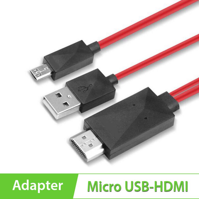  Cáp MHL 11Pin to HDMI 2M | 3M dùng cho Samsung Galaxy S3, S4, S5, Note2 N7100, Note3 N900, Note 8.0 N5100, Tab3 8.0, 10.1 inch ... 