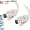 Cáp MD8 Mini DIN 8PIN 2 đầu đực male 1M 1.5M 2M 3M 5M...30M