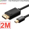 Dây cáp Mini Displayport to Displayport 1.5M  2M  3M Ugreen hỗ trợ 4K60Hz (màu đen)