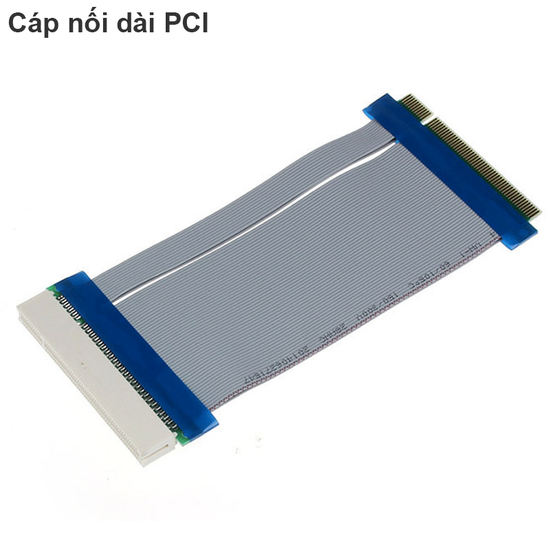 Cáp nối dài 20cm Card PCI thường, Cáp PCI phụ kiện điện tử