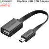 Cáp Mini USB OTG dùng chuyển tín hiệu USB flash trên xe hơi TAB Smartphone UGREEN 40703