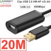 Cáp nối dài USB 2.0 UGREEN 5M 10M 15M 20M 25M 30M có IC khuếch đại