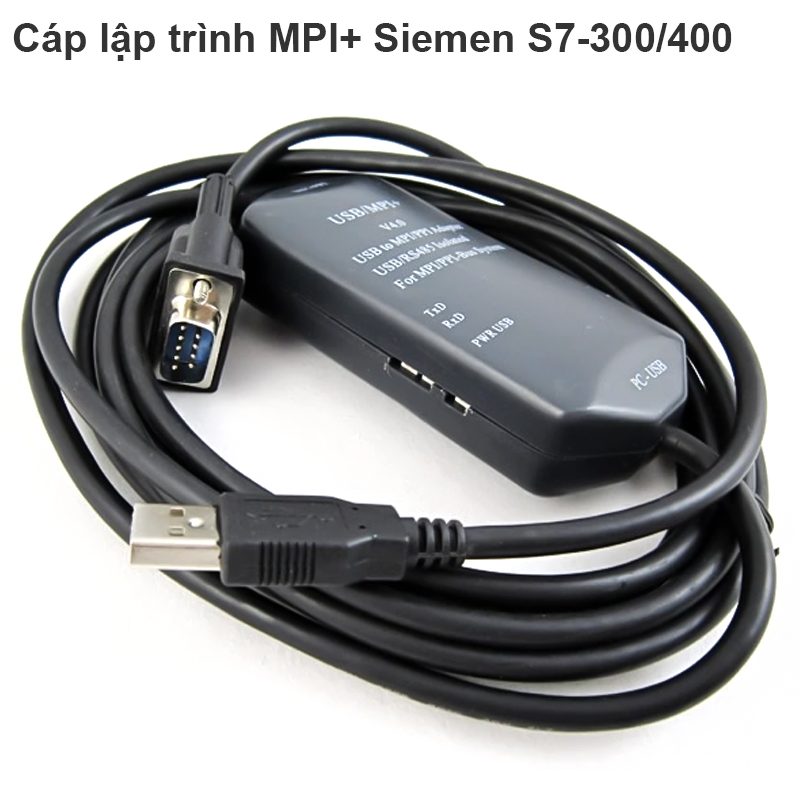 Cáp lập trình Siemens PLC USB MPI+ USB to RS485 Adapter for Siemens S7-300/400