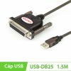 Cáp USB ra LPT DB25 chân Unitek Y-121