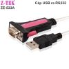 Dây cáp USB sang RS232 DB9 FTDI FT232 1.8 mét Z-TEK ZE-533A