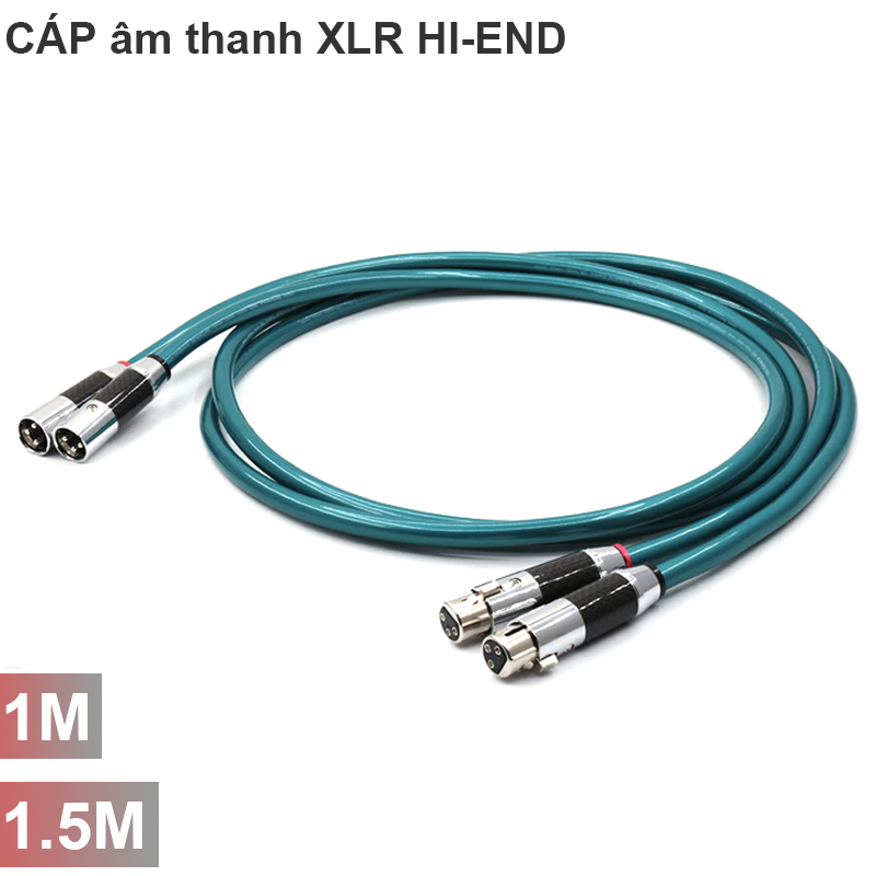 Cáp Cannon XLR Female - Male Ortofon 1M 1.5M (1 sợi)