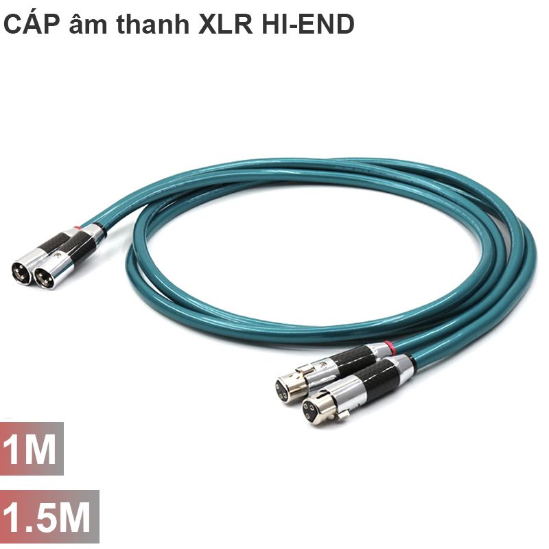 Cáp Cannon XLR Female - Male Ortofon 1M 1.5M (1 sợi)